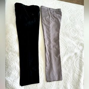 2 dress pans for boys size 10